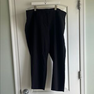 2 Pair of Ann Taylor Black Cropped Ankle Pants